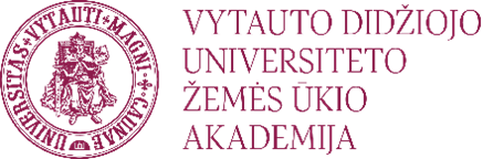 VDU Žemės ūkio akademija logo